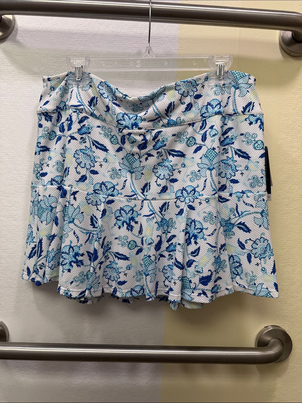 Cabana Life Blue Floral Skort